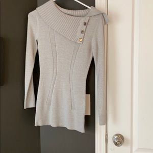Women’s silver sweater